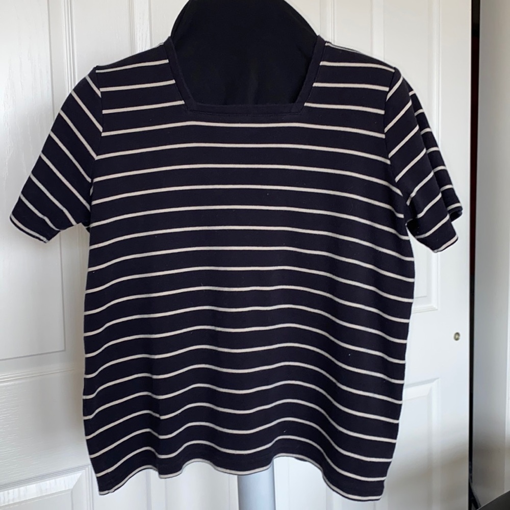 CROFT & BARROW Striped Top